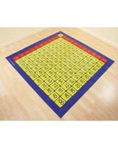100 Square Multiplication Carpet - Multiplication