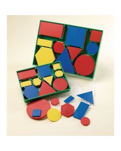 Geometric Plastic Shapes - Large - Pack of 60