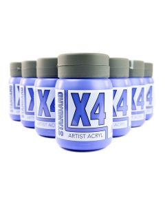 X4 Standard Acryl 500ml - Ultramarine Blue Bulk Pack
