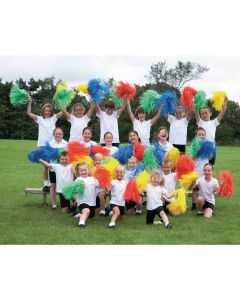 Cheerleader Pom Poms - Pack of 4