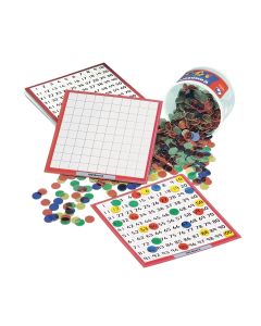 Pupil Dry -Wipe Boards and Tub of Counters Classpack