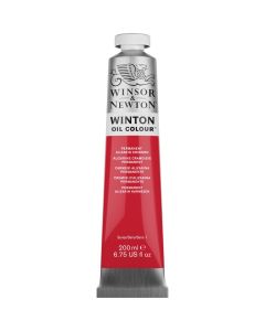 W & N Winton Oil Colour Tube 200ml Perm Alizarin Crimson