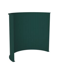 Koala Acoustic Sound Absorbing Floor Standing Partition Screens-Curve-Forest Green
