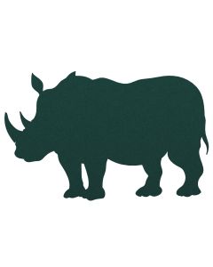 Koala Acoustic Playful Sound Absorbing Notice Display Boards-Rhino-Forest Green