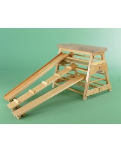 Niels Larsen Ribbed Bar Box (With Transport Gear) - 1270mm - Wood