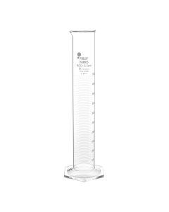 Philip Harris Glass Measuring Cylinder 500ml - Pack of 2