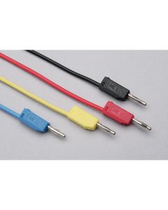 2mm Stackable Plug Leads - Black 150mm