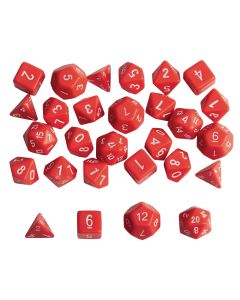 Polyhedron Number Dice - Pack of 35