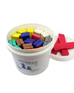 Spectrum Clay 10kg Tubs - Assorted