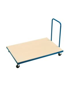 Horizontal Mat Trolley - Blue