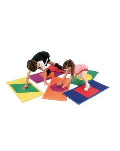 Niels Larsen Colour and Shape Mat Set- Assorted - Pack of 6
