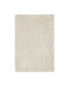 Portland Stain Resistant Shaggy Rug -Cream-Medium