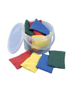 Bean Bags Bucket - Red - Pack of 12