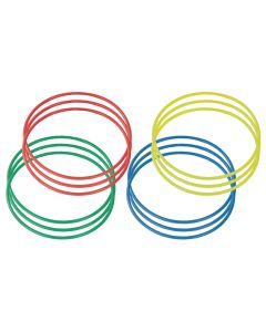Hula Hoop Set - Assorted - 760mm - Pack of 12