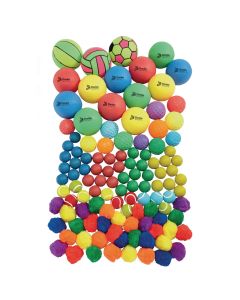 Value Pack of Balls - Assorted - Pack of 115