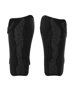 Precision Origin.0 Strap Shin Guards - Small - Black/Black