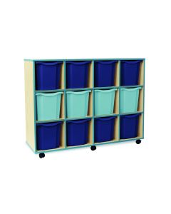 Jewel 12 Jumbo Unit with Trays - Blue