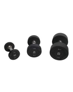 Gym Gear-1 to 10kg Pro Rubber Dumbbell Set (10 Pairs)