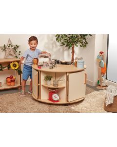 Home from Home Round Kitchen Island - Preschool