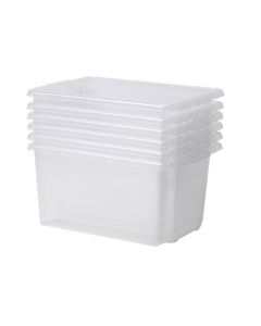 Millhouse Set of 6 Clear Deep Tubs