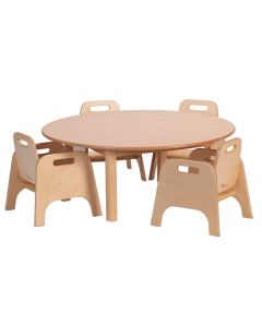 Millhouse Circular Table 4 Sturdy Chairs - 200mm