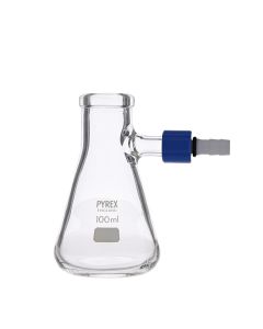 Pyrex Heavy Wall Filter Flask With Side Arm - 100ml - Pack of 5