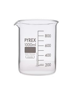 Pyrex Glass Beaker Squat Form - 1000ml - Pack of 10