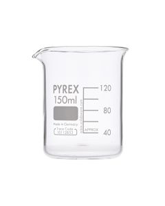 Pyrex Glass Beaker Squat Form - 150ml - Pack of 10