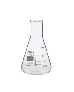 Pyrex Narrow Mouth Conical Flask - 250ml - Pack of 10