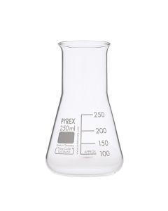 Pyrex Wide Mouth Conical Flask - 250ml - Pack of 10