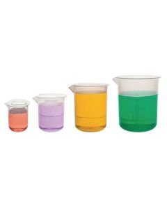 Polypropylene Beakers - Mixed Volume - Pack of 4