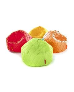 Quilted Outdoor Beanbag - Aqua - Pack of 4