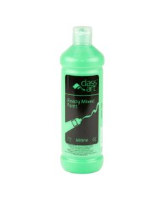 ClassArt Ready Mixed Paint 600ml - Brilliant Green