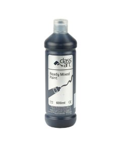 ClassArt Ready Mixed Paint 600ml - Black
