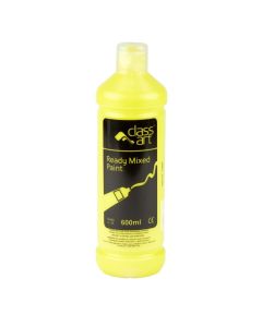 ClassArt Ready Mixed Paint 600ml - Lemon