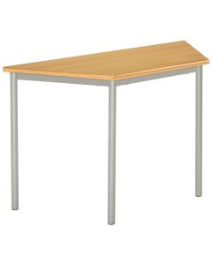 Welded Trapezoidal Table- 1200x600 mm - 11-14Y Beech