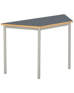 Welded Trapezoidal Table- 1200x600 mm - 11-14Y Slate Grey