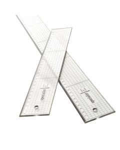 Specialist Crafts Plastic Grid Ruler
