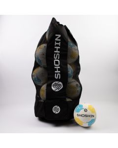 SHOSHIN Training Netball - White/Blue/Yellow - Size 5 - Pk8