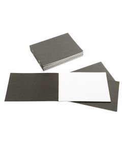 Creative A5 Sketchbook Landscape 100gsm 40 Page - Black - Pack of 10