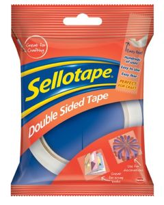 Sellotape Double Sided Tape - 12mm x 33m - 1 Roll