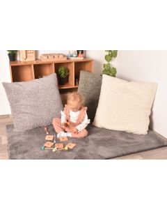 Set of 3 Super Soft Boucle Cushions 66cm