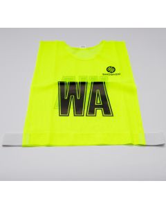 SHOSHIN Netball Team Bib Set - Yellow - Kids (7-11yrs)