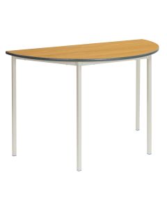 Classmates Semi-Circular Fully Welded Table 4-6yrs Beech