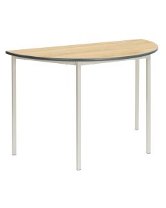 Classmates Semi-Circular Fully Welded Table 4-6yrs Maple