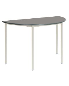 Semi-circular PU Edge Fully Welded Table 4-6Y- Slate Grey