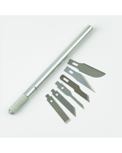 Scalpel Set with 6 Different Blades. Per set