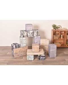 Outdoor/Indoor Building Blocks - Set of 15