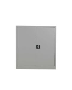 TC Steel Double Door Cupboard - Grey - 1000mm