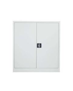 TC Steel Double Door Cupboard - White - 1000mm